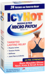 ICY HOT MICRO E/S PATCH 24CT