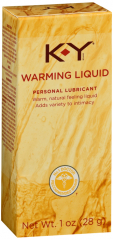 KY LIQUID WARMING LUBRICANT 1OZ