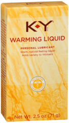 KY LIQUID WARMING LUBRICANT 2.5OZ