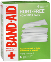JJ PADS LRG N/STICK H/FR 3X4