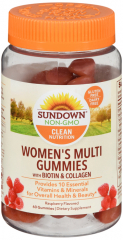 MULTIVIT WOMENS GUMMIES 60CT SUNDWN