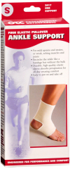 ANKLE SUPPORT PULL OVER WHT SML 2417S DS