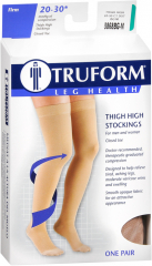 THIGH HIGH STOCKING MED 20-30 BEIGE 8868