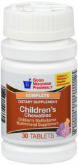 GNP CHILDRN CHEWABLE COMPLT VITAMIN 30CT