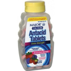 CALCIUM ANTACID 750MG EXSTR 96 TAB RUGBY