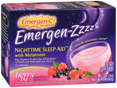 EMERGEN-C ZZZ BERRY PM POWDER 24CT