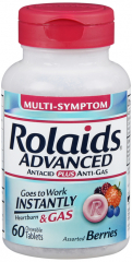 ROLAIDS ADVANCED MIX BERRY TAB 60CT