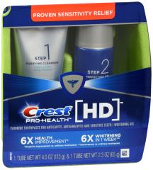 CREST PRO HEALTH TOOTHPST HD 2STEP 6.3OZ
