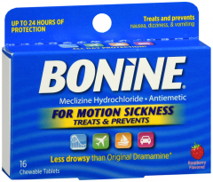 BONINE 25MG CHEW TABLET 16CT