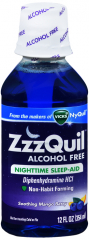 ZZZQUIL FREE OF BERRY SYRUP 12OZ