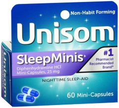 UNISOM SLEEPMINIS 25MG CAPSULE 60CT