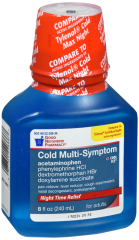 GNP PAIN RELIEF MULTI-SYMPTOM NITE 8 OZ