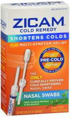 ZICAM COLD REMEDY NASAL SWABS 20CT