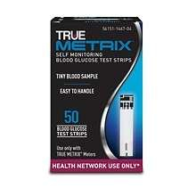 TRUE METRIX HEALTH NETWK TEST STRPS 50CT