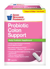 GNP PROBIOTIC COLON SUPPT CAP 30CT