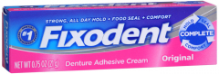 FIXODENT ORIGINAL CREAM T/S 6X0.75OZ