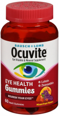 OCUVITE EYE HEALTH MX FRUIT GUMMIES 60CT