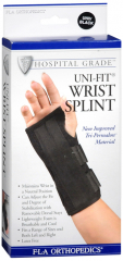 FLA WRIST UNI-FIT 8IN UNV BLACK DS