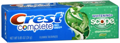 CREST WHITENING TP W/SCOPE T/S 12X0.85OZ