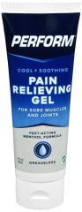 PERFORM PAIN RELIEVER GEL TUBE 4OZ