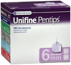 UNIFINE PENTIPS 6MMX31G 100CT
