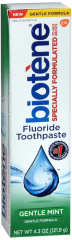 BIOTENE DRY MOUTH GENTLE MNT T/P 4.3OZ