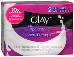 OLAY AGE DEFYING 2 BAR SOAP 7.5 OZ