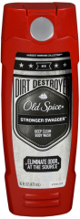 OLD SPICE DD STRONG SWAGGR BODY WASH 16Z