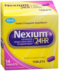 NEXIUM 24HR OTC 20MG TABLETS 14CT