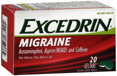 EXCEDRIN MIGRAINE GELTAB 20CT