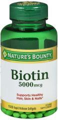 BIOTIN 5000MCG SFTGEL 150CT VALUE SZ NB