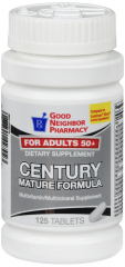 GNP CENTURY MATURE MULTIVITAMN TAB 125CT