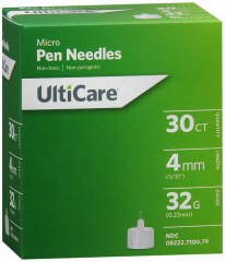 ULTICARE PEN 32GX5/32IN NEEDLE 30CT