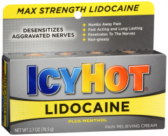 ICY HOT LIDOCAINE CREAM 2.7OZ