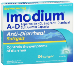 IMODIUM A-D SOFTGELS 24CT