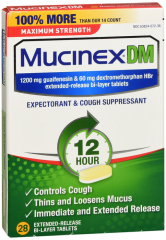 MUCINEX DM MAX STRENGTH E/R TAB 28CT