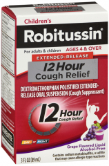 ROBITUSSIN CHILD 12HR CGH RLIEF GRPE 3OZ