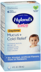 HYLANDS BABY MUCUS+COLD LIQ 4OZ