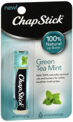 CHAPSTICK NATURALS GRN TEA MINT 12X.15OZ