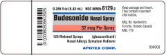 BUDESONIDE 32 MCG SPY 8.43 ML
