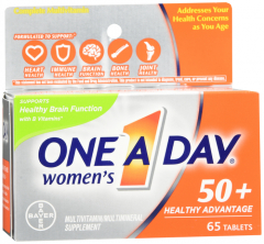 ONE-A-DAY ADVANTAG WOMEN 50+ CAPLET 65CT