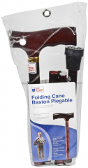 GNP FOLDING DESIGNER CANE RED
