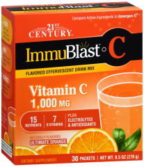 IMMUBLAST-C EFFRV 1000MG 30CT 21ST CENT