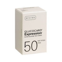 GLUCOCARD EXPRESSN RETAIL TEST STRIP50CT