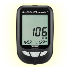 GLUCOCARD EXPRESSION METER ONLY