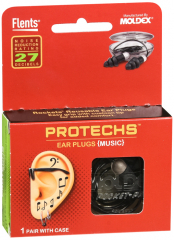 PROTECHS MUSIC EAR PLUGS 1PR