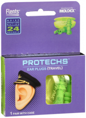 PROTECHS TRAVEL EAR PLUGS 1PR