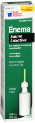 GNP ENEMA SALINE LIQUID 4.5 OZ