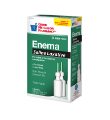 GNP ENEMA TWIN SALINE LIQ 2X4.5OZ