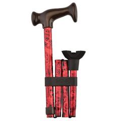 CANE FOLDING MAHOGANY QT3033 NOVA